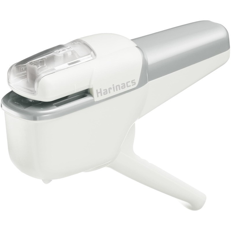 KOKUYO Harinacs SLN-MSH110PW | Needle-free Stapler | 10 Sheet Handy [Pale White]