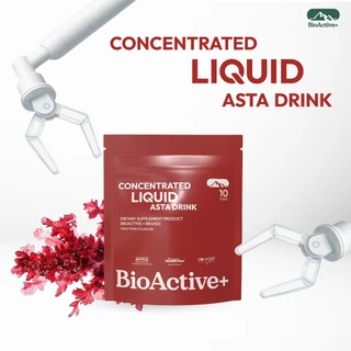 [โปร 1 กล่อง + ส่งฟรี] ไบโอแอคทีฟพลัส BioActive+ Concentrated Liquid Asta Drink แอสต้า 6 mg ผิวเด็ก ทนแดด 10 หลอด