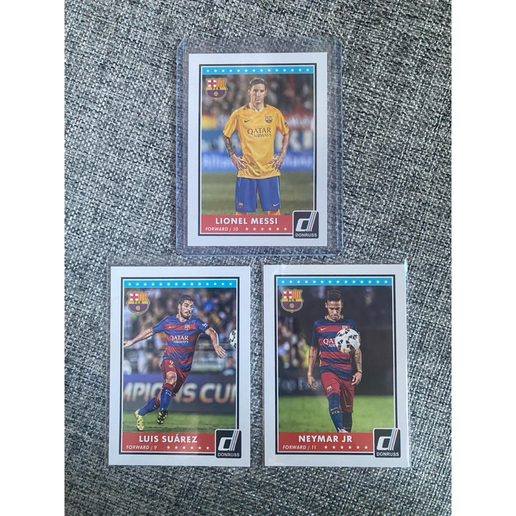 การ์ดฟุตบอล ⚽️ | 2015 Panini Donruss – FC Barcelona