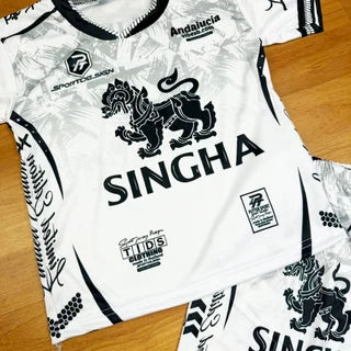 ชุดบอลเด็ก ชุดกีฬาเด็ก ผ้ามันเบาสบาย ชุดเด็กผู้ชาย 1-4 ขวบ