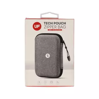 กระเป๋า UP7 Tech Pouch Ziper bag (14x10x4 cm.) Grey by Studio7