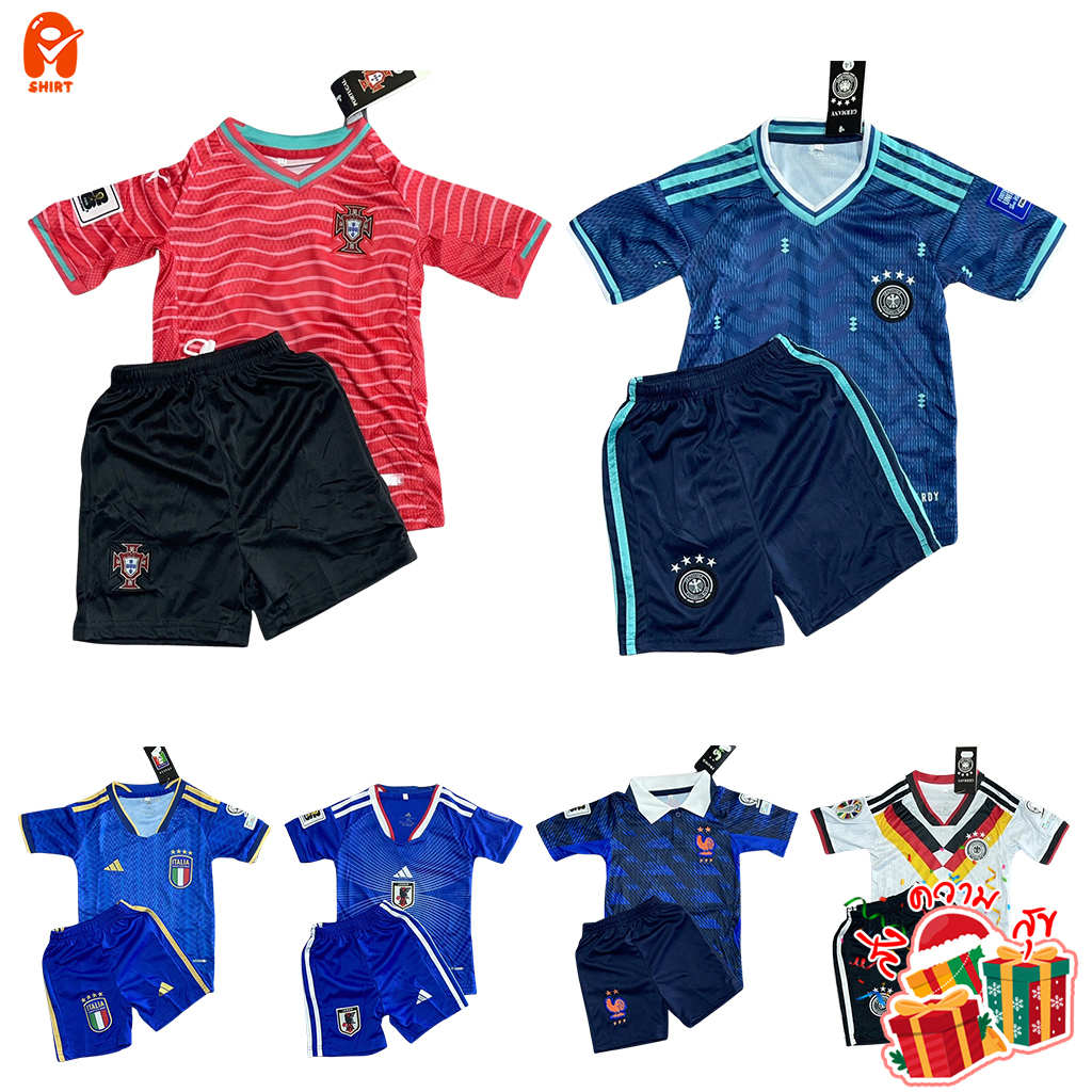 ชุดฟุตบอลเด็ก ชุดกีฬาเด็ก ชุดสโมสรทีมดัง เสื้อพร้อมกางเกง ใหม่ล่าสุด ฤดูกาล 2025-26 ทีมยุโรป28