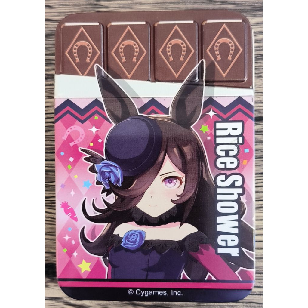กล่องเหล็ก Rice Shower จากเกมและอนิเมะยอดนิยม Umamusume Pretty Derby ที่พัฒนาโดย Cygames(มือสองสภาพต