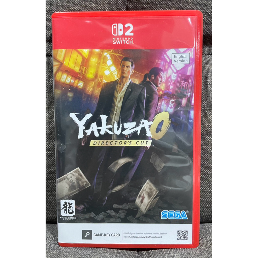 Yakuza 0 Director’s Cut Nintendo Switch 2 (มือ1,มือ2) มีภาษาอังกฤษ