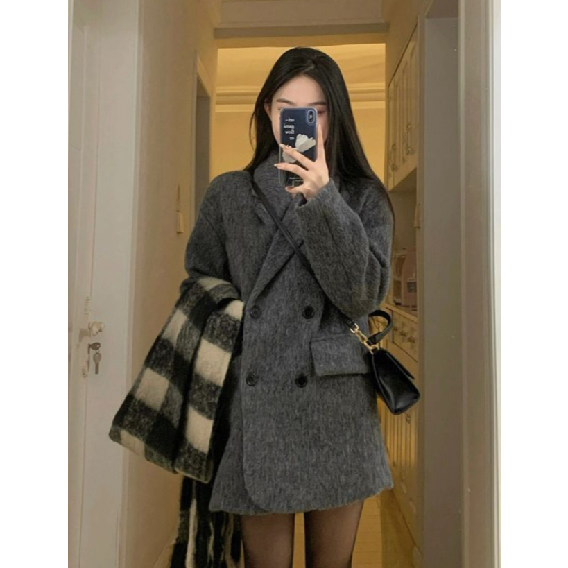 Fairy.store Aurora Coat เสื้อโค้ทขนสัตว์ TS2090