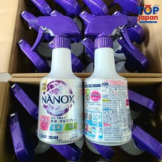 🚚พร้อมส่ง🇯🇵นำเข้าจากญี่ปุ่นแท้ 100% Nanox สเปรย์ดับกลิ่นและฆ่าเชื้อ จากแบรนด์ Lion 350ml.
