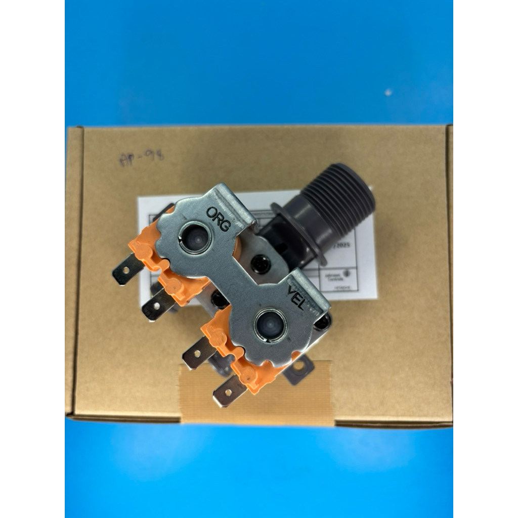 ST4241 HITACHI PTSF-250ZFV*027 # AB-120 วาวล์น้ำเข้าเครื่องซักผ้า รุ่น SF-220ZFV  SF-250ZFV  SF-250Z