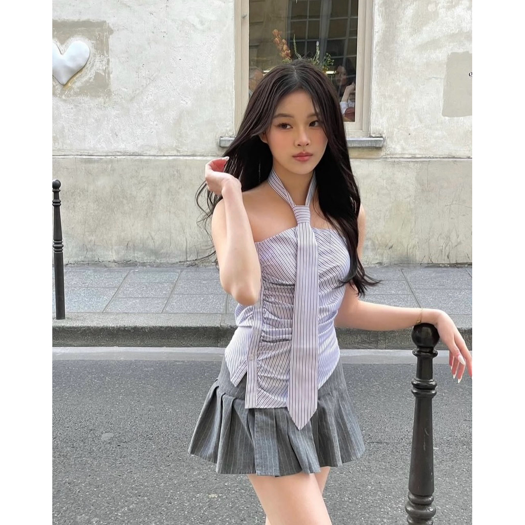 ส่งต่อ Gigalofficial🧵NECKTIE TOP (light)