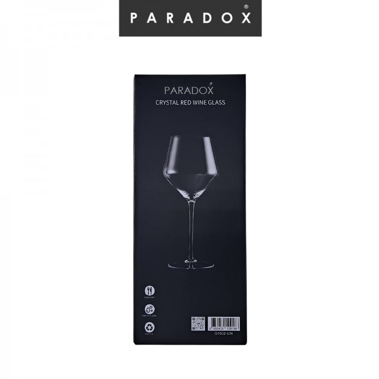 Paradox : เเก้วไวน์คริสตัล Crystal Red Wine Glass D1032-CN