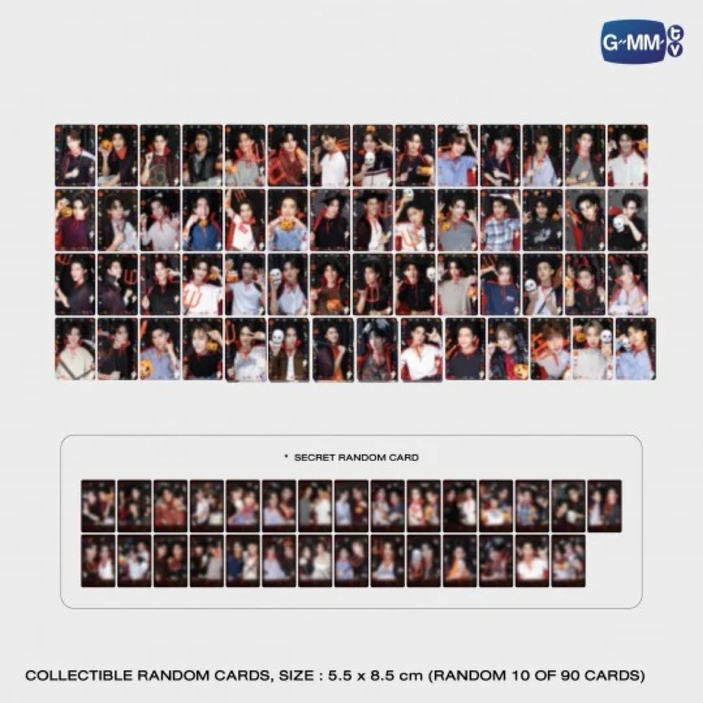 BOYS COLLECTIBLE RANDOM CARD | GMMTV STARLYMPICS 2025 | BOYS TOO CUTE TO SPOOK - รูปที่ 2