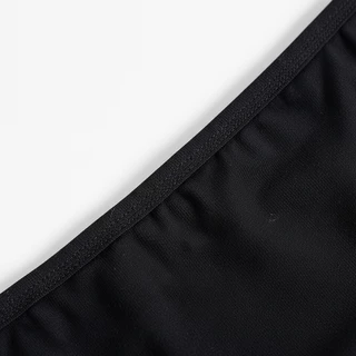 กางเกงในผู้หญิง กางเกงในสีดำ ผ้านุ่มสบาย ชุดสีดำ 10 ตัว ไซซ์ M–4XL