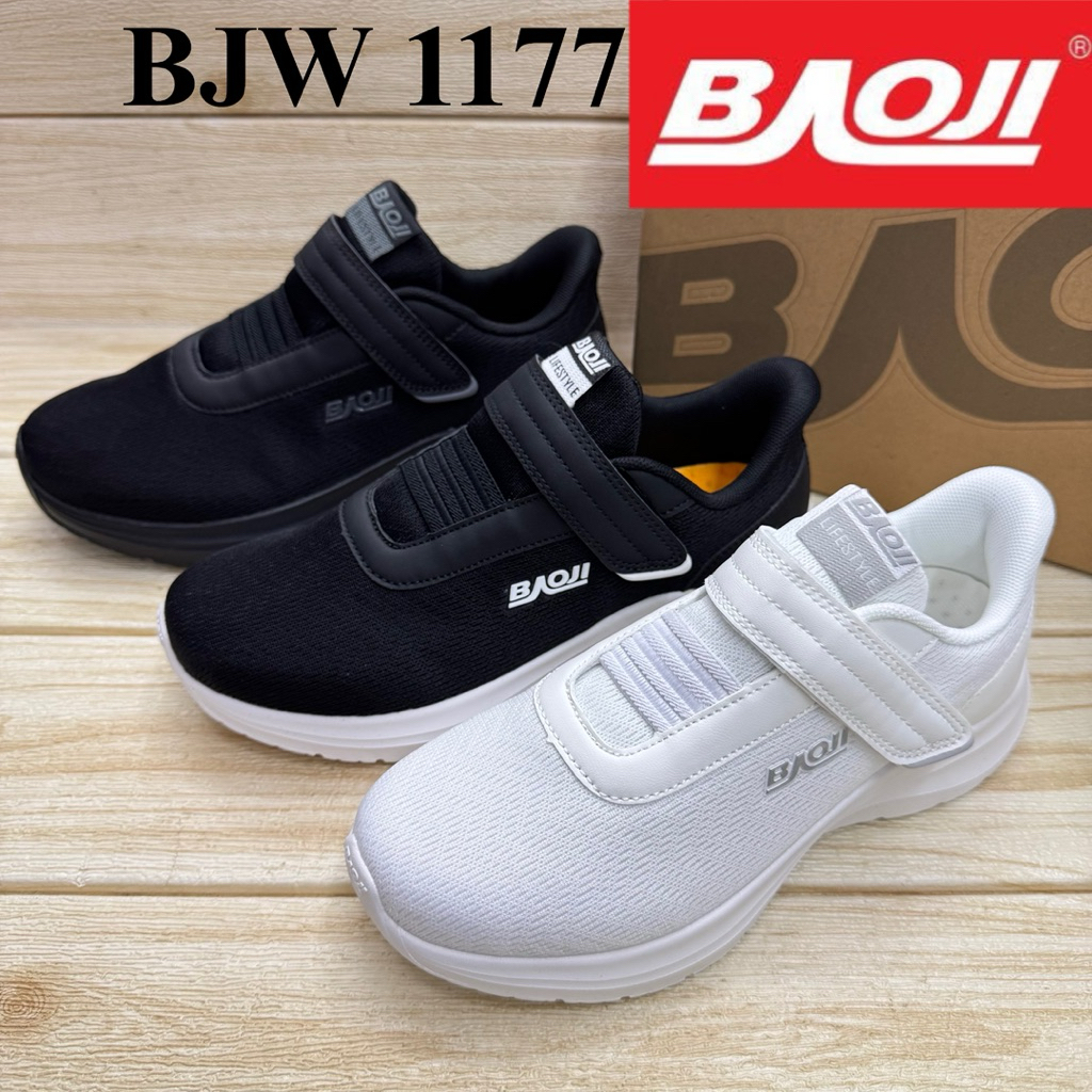 Baoji BJW 1177 รองเท้าผ้าใบ บาโอจิ 37-41 นุ่ม เบา ใส่สบาย