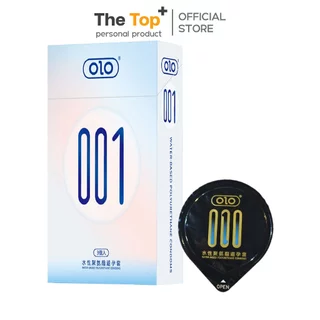 OLO ถุงยางโพลียูรีเทน บางกว่า 0.01 ถึง 55% เหมาะกับผู้แพ้น้ำยางธรรมชาติ ไซส์ 52 เพิ่มไฮยาลูรอน 50%