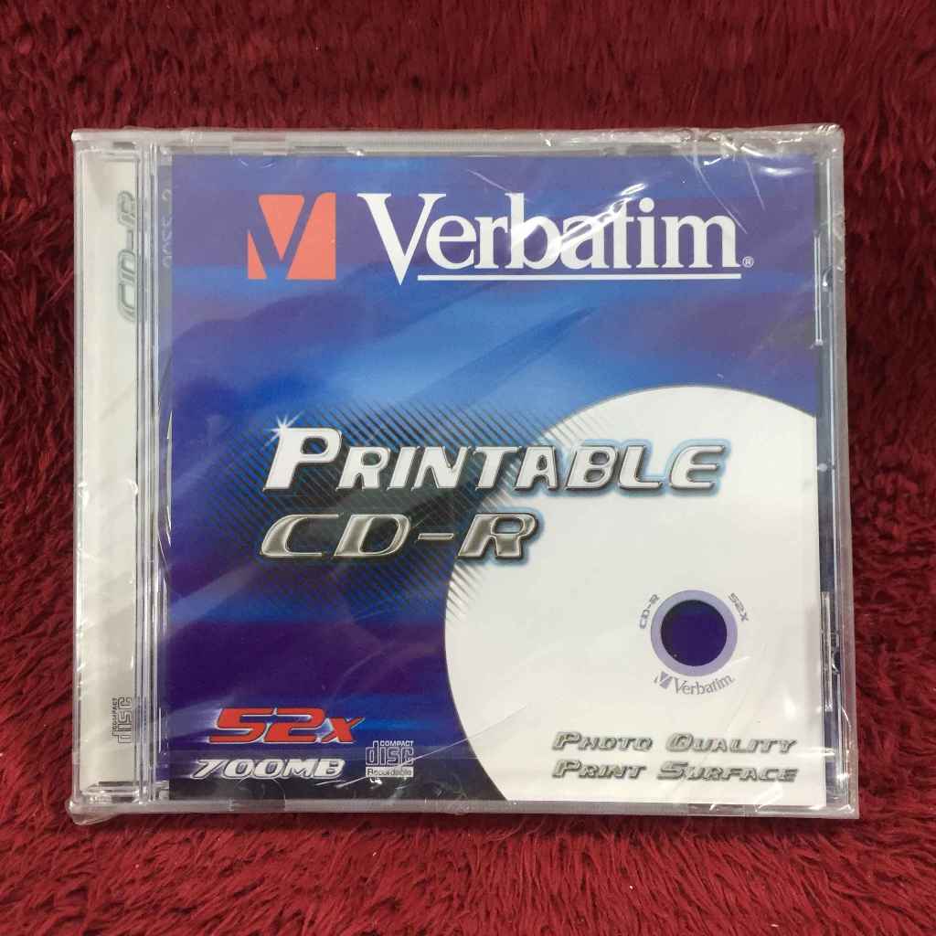 CD-R  Verbatim - PRINTABLE สภาพตามรูปปก EA44-168