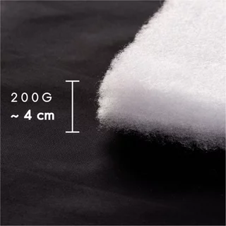 Mahdum Home ใยแผ่น Polyester Fiber Padding ใยสังเคราะห์แบบแผ่น ผลิตจากเส้นใย Polyester คุณภาพดี ซักไม่เป็นก้อน