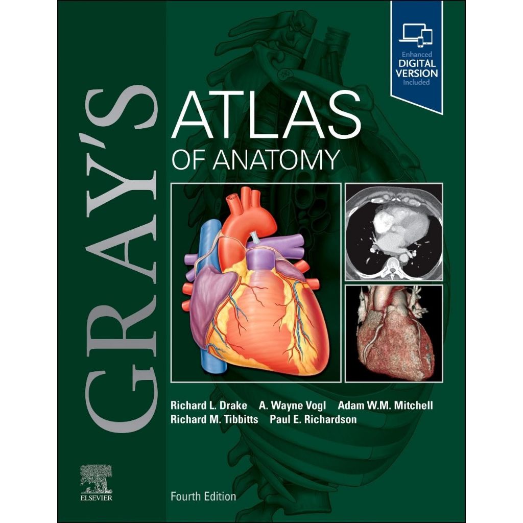 หนังสือ Gray's Atlas of Anatomy Ed.4/2026