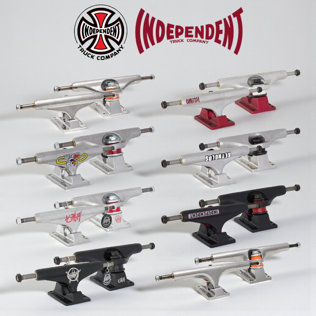 INDEPENDENT Truck 129-215 ครบไซส์ ของแท้ 100% [สินค้าพร้อมส่งจากไทย] | Skateboard Truck ทรัคสเก็ตบอร