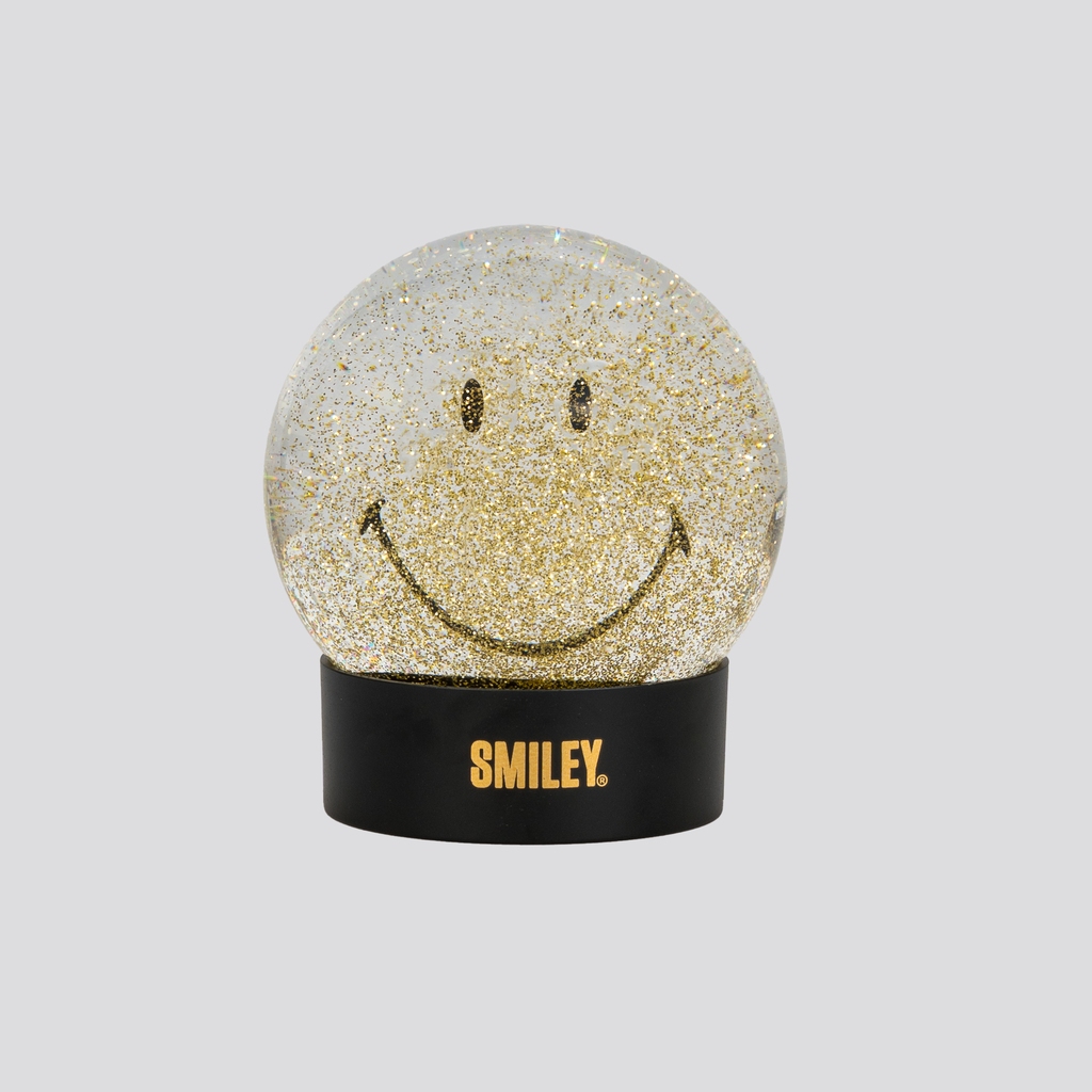 SMILEY® HAPPINESS HOLIDAY SNOW GLOBE