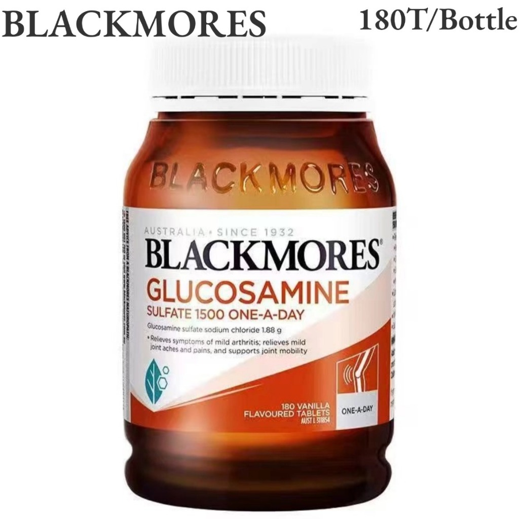 💕พร้อมส่ง💕Blackmores Glucosamine Sulfate 1500mg Joint Health Vitamin 180Tablets ลดข้ออักเสบ ข้อเสื่อม บำรุงกระดูก