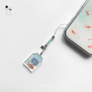 YYRSTUDIOX - Koi fish Omamori keychain 🐟โอมาโมริ เครื่องราง ปลาทอง ของขวัญ ของที่ระลึก