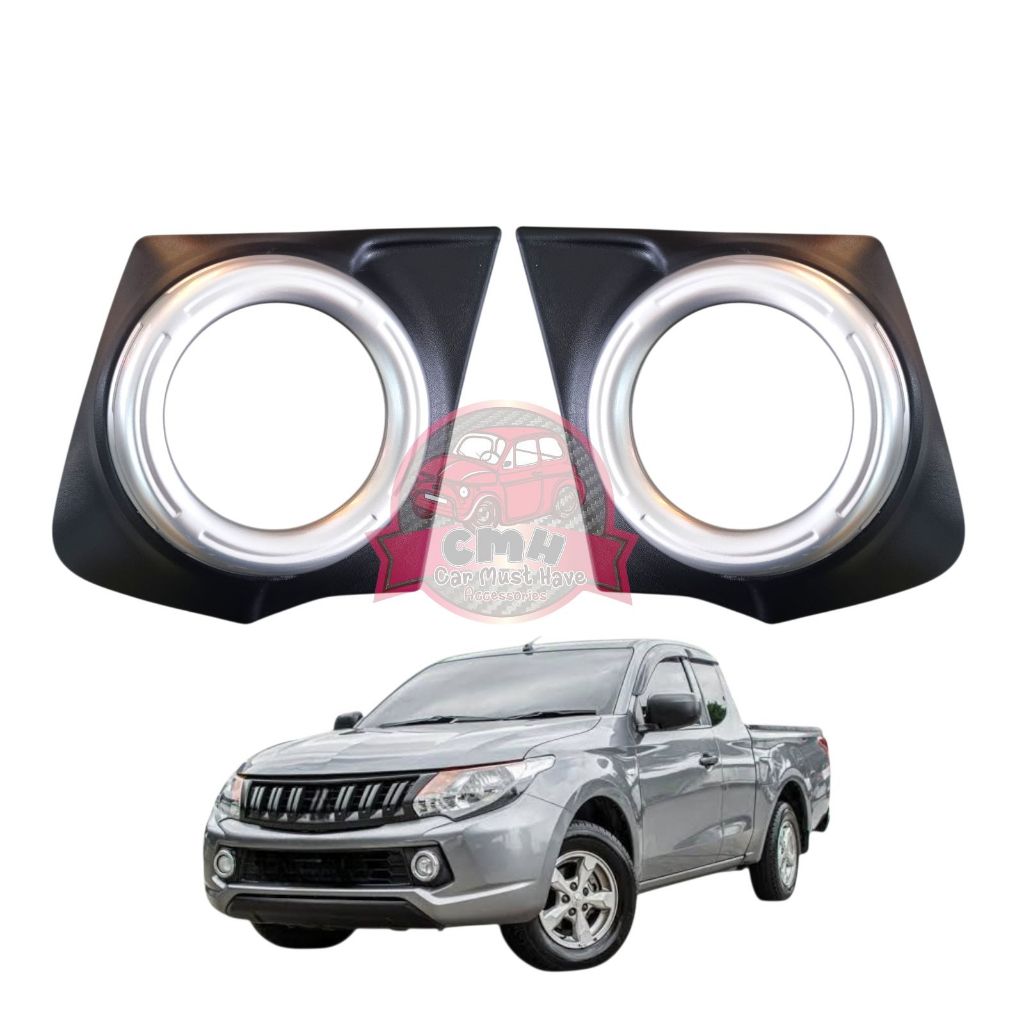 ครอบ ไฟตัดหมอก MITSUBISHI TRITON มิตซูบิชิ ไทรทัน 2015 2016 2017 2018