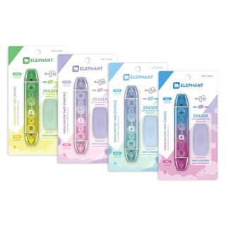 เทปเน้นข้อความ เทปไฮไลต์ รุ่น กาแล็กซี 2in1 2สี Highlighter …