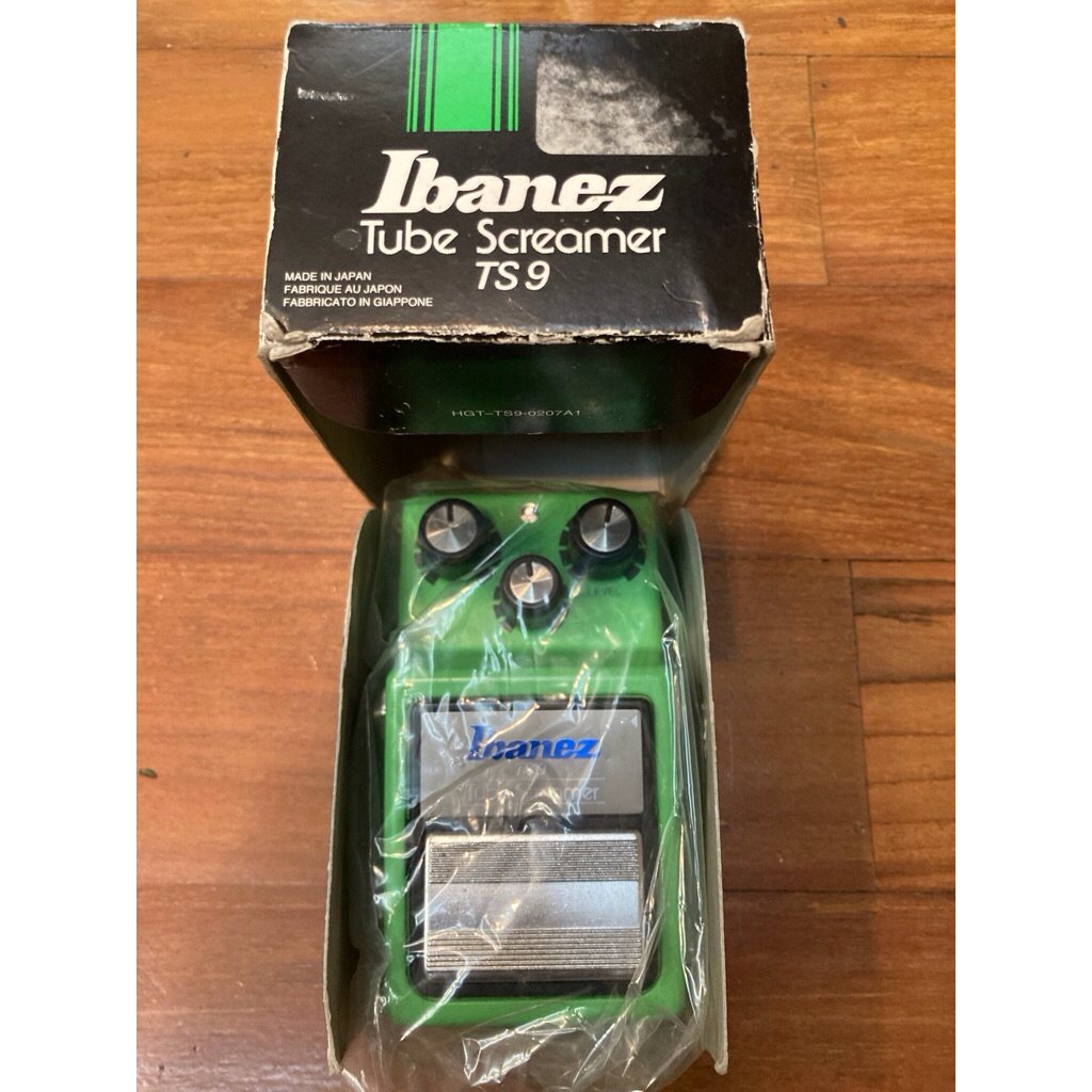 Ibanez Tube Screamer TS9 (Jap'97)สมัยยังผลิตที่โรงงานMaxon โทนเสียงts9แบบoriginal สภาพใหม่มาก