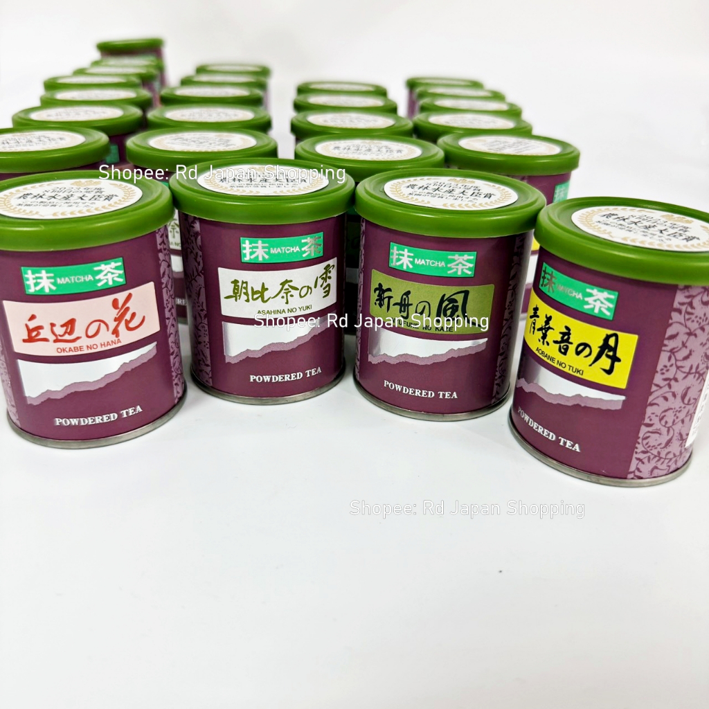 พร้อมส่ง ส่งไว ของแท้ จาก ญี่ปุ่น Meiyo 20g Asahina Okabe Aobane Shinme Yokohina ม่วง ฝาเขียว มัทฉะ 