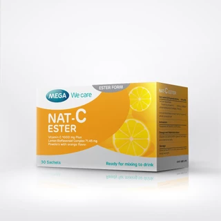 วิตามินซี 1000 มก. MEGA We care NAT C 1000 MG. / Mega Nat C Ester 1000