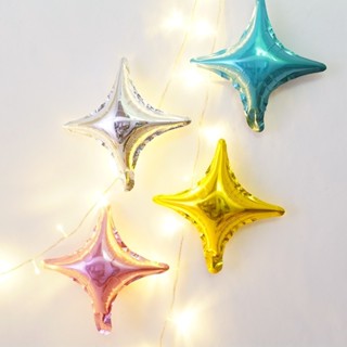 ลูกโป่งดาวระยิบระยับ ลูกโป่งฟอยล์ ลูกโป่งดาวกระจาย เหมาะสำหร…