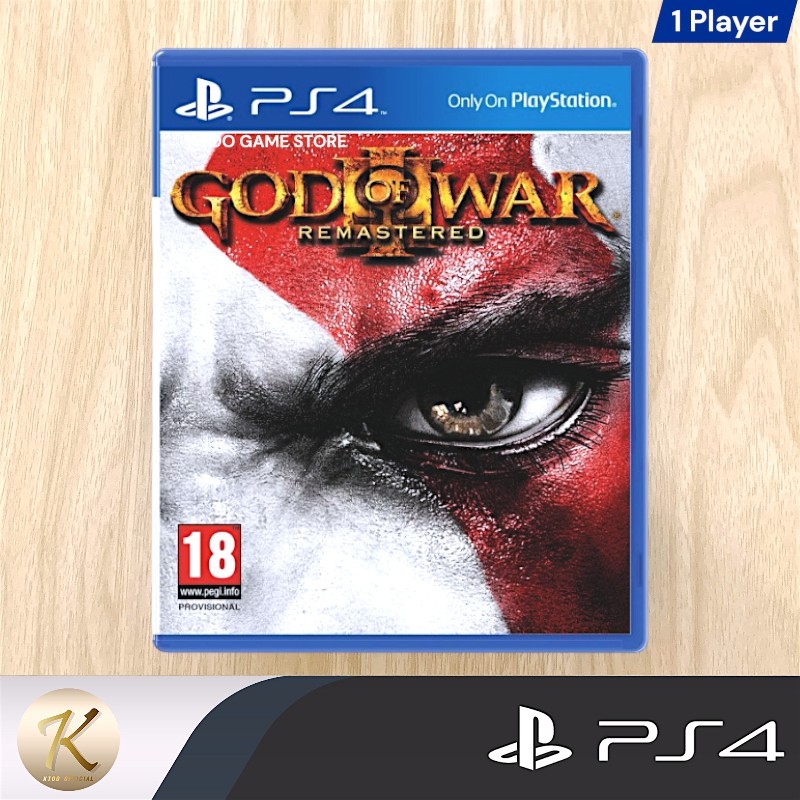 แผ่นเกมส์ PS4 : God of War 3 Remastered ✅(มือ1 มือ2) สินค้าพร้อมจัดพร้อมส่ง (God 3) (God of war 3 ps