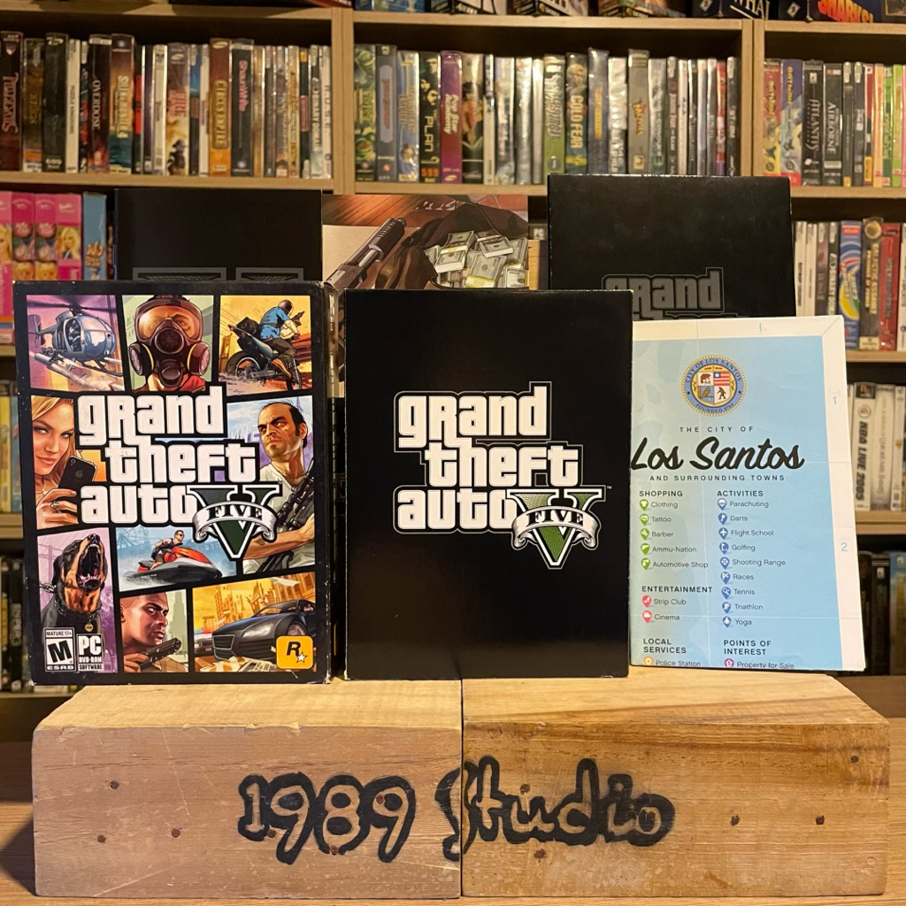 GTA V  : ลิขสิทธิ์แท้ กล่องeng แผ่นเกมพีซี Pc