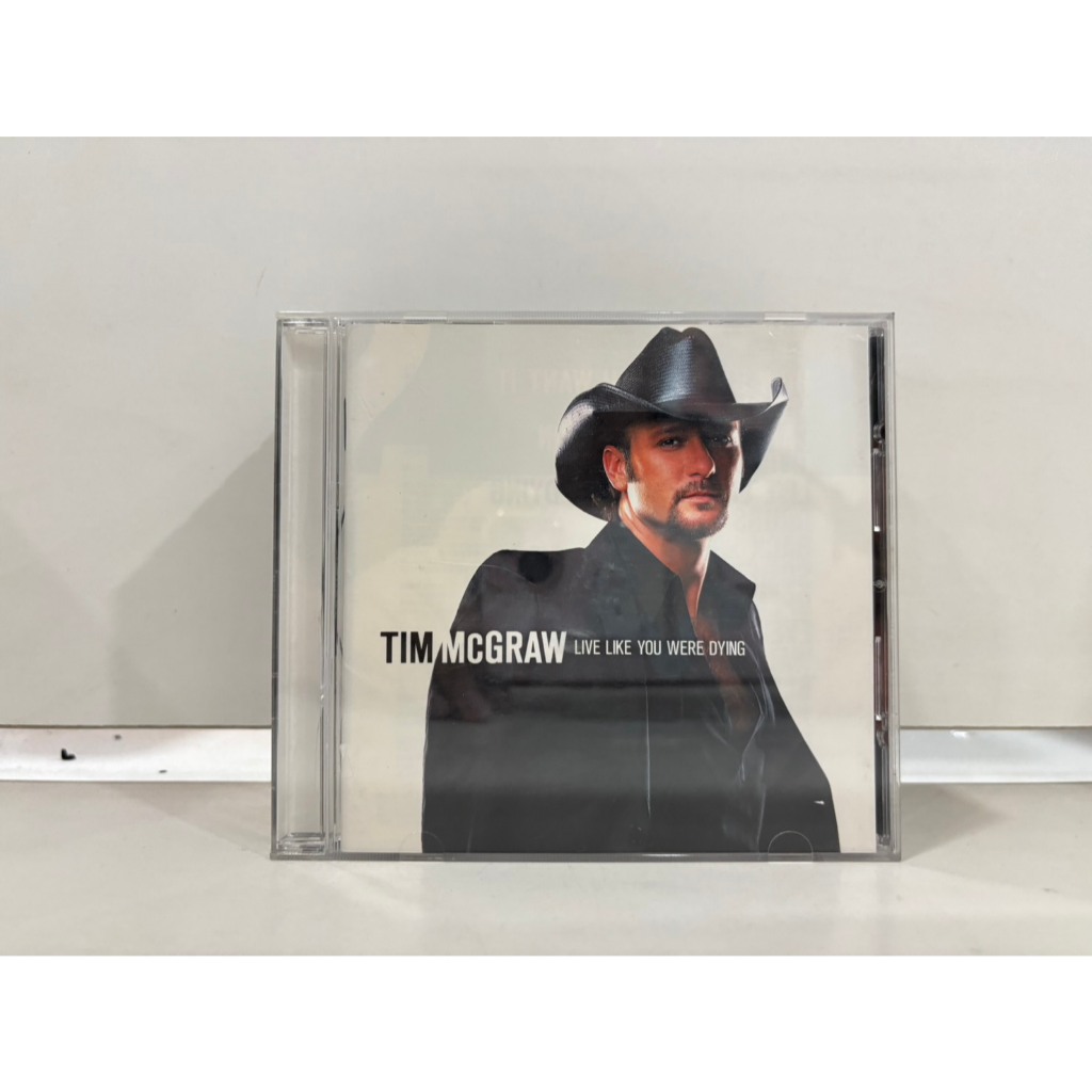 1 CD MUSIC  ซีดีเพลงสากล    TIM MCGRAW LIVE LIKE YOU WERE DYING     (N1J35)