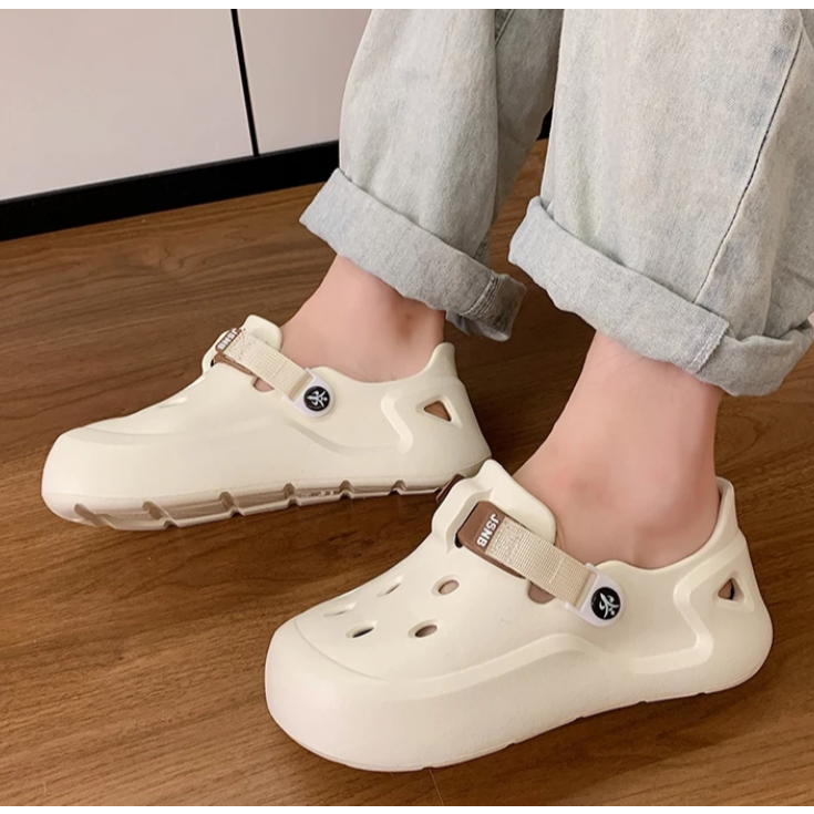 รองเท้าหุ้มส้น JSNB ไซส์ 38 พื้นรองเท้ายางนุ่มและกันลื่น มือ1