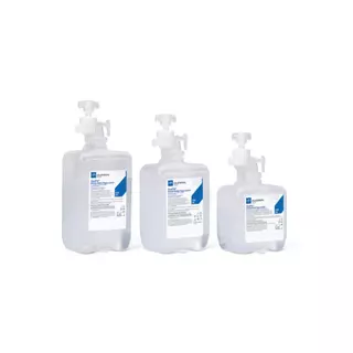 AQUAPAK ถ้วยน้ำพ่นละออง STERILE ขนาด 340ml. แบบมีหัวต่อ น้ำสำหรับออกซิเจน