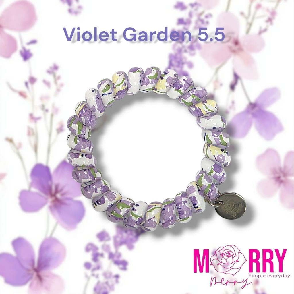 ยางรัดผม Merry merry รุ่น Violet Garden : 5.5