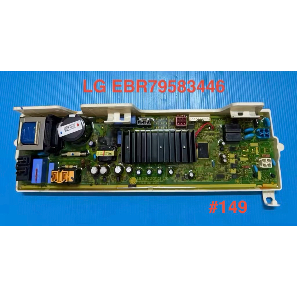 บอร์ดเครื่องชักผ้า ฝาหน้า LG รุ่น FC 1408S4W 8 kg  แท้ถอดมือสองพร้อมใช้งานปกติ(ทักสอบถามได้ครับ)