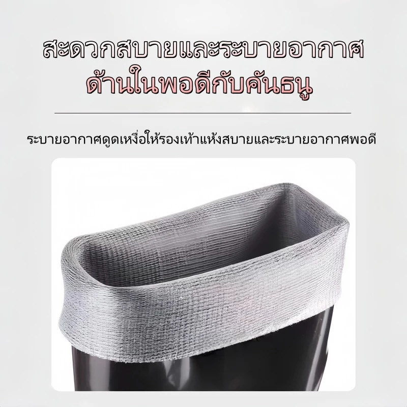 รองเท้ายางกันลื่นกันน้ําพื้นนุ่ม 4 ฤดูรองเท้าน้ําน้ําหนักเบา thumbnail 7