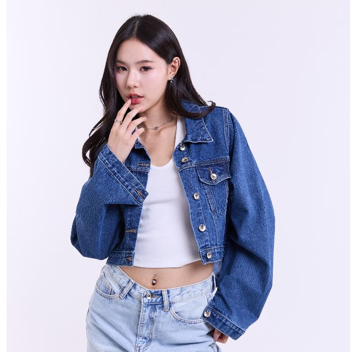 SARAN SR18 Denim Jackets เสื้อแจ็คเก็ตแขนยาว