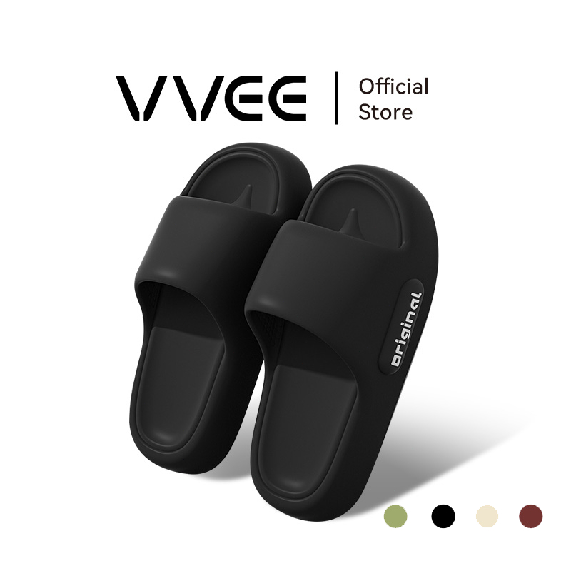 VVEE รองเท้า นุ่มเหมือนเดินบนมาร์ชเมลโลว์ รองเท้าสุขภาพ นุ่มและไม่ลื่นEVA มี ก้นหนา กันลื่น รองเท้าแตะ สินค้า