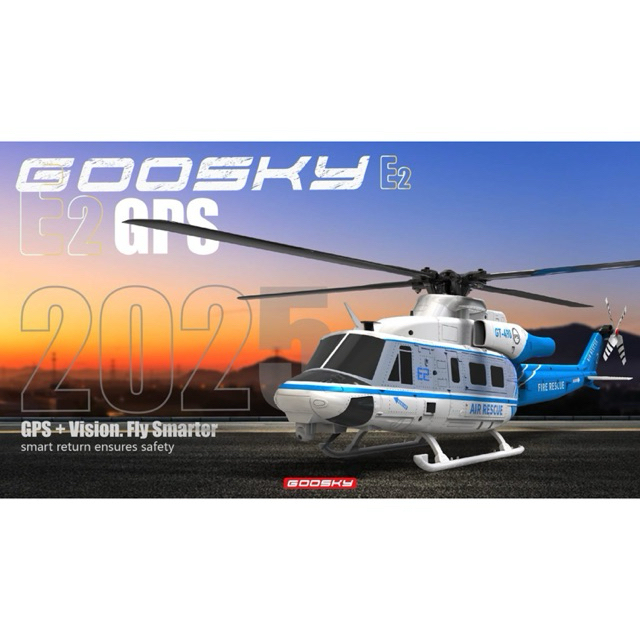 🇹🇭Goosky E2-GPS UH-1Y Venom RTF