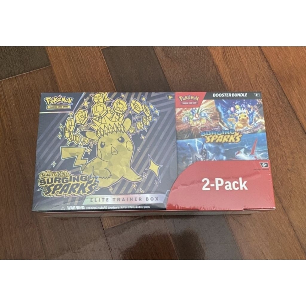 Pokemon TCG Surging Sparks Elite Trainer Box