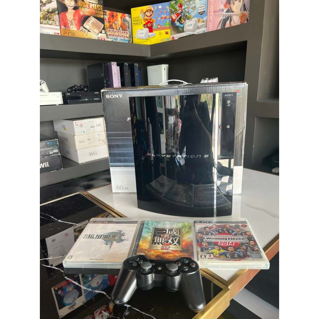 เครื่องเกม Playstation 3 Fat รุ่นแรก เล่น Ps1 Ps2 Ps3 จบในเครื่องเดียว !!! งานแท้ Japan