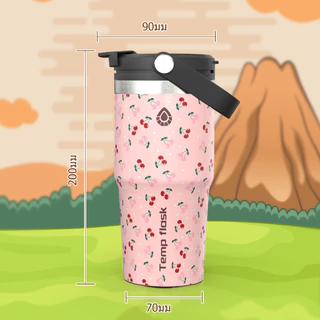 Tempflask (600/900ml) แก้วเก็บความเย็น แก้วน้ำสแตนเลส กระบอกสแตนเลสเก็บอุณภูมิร้อน ของขวัญปีใหม่