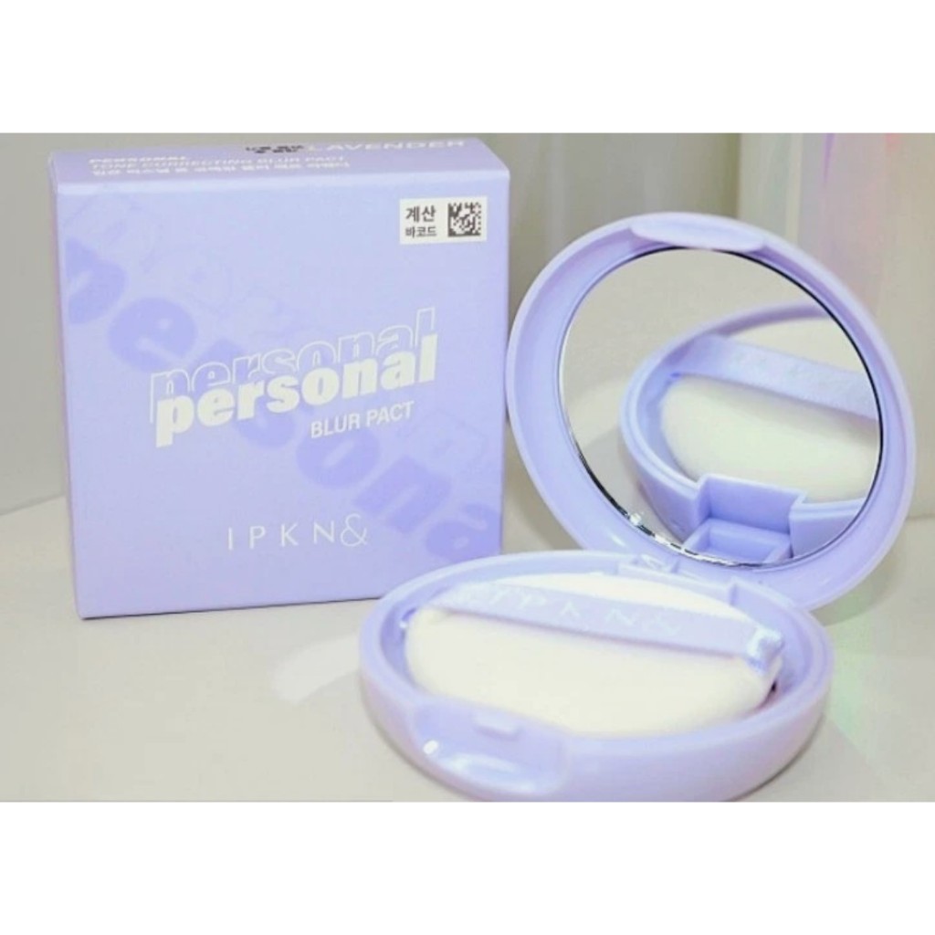 พร้อมส่ง IPKN Personal Tone Correcting Blur Pact สี LAVENDER