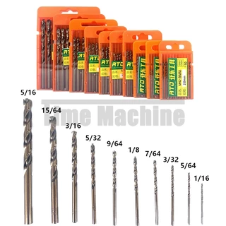 （10 อัน）ดอกสว่าน ดอกสว่านเจาะสแตนเลส HSS 1.5-8mm ดอกสว่านเจาะเหล็ก สำหรับเจาะ สแตนเลส/เจาะเหล็ก/เหล็ก/พลาสติก/ไม้