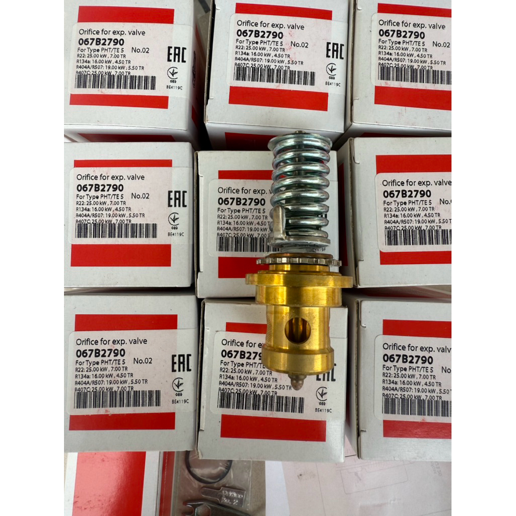 Danfoss 067B2790 Orifice No.2 , For Type PHT / TE5  Orifice for expansion valve,