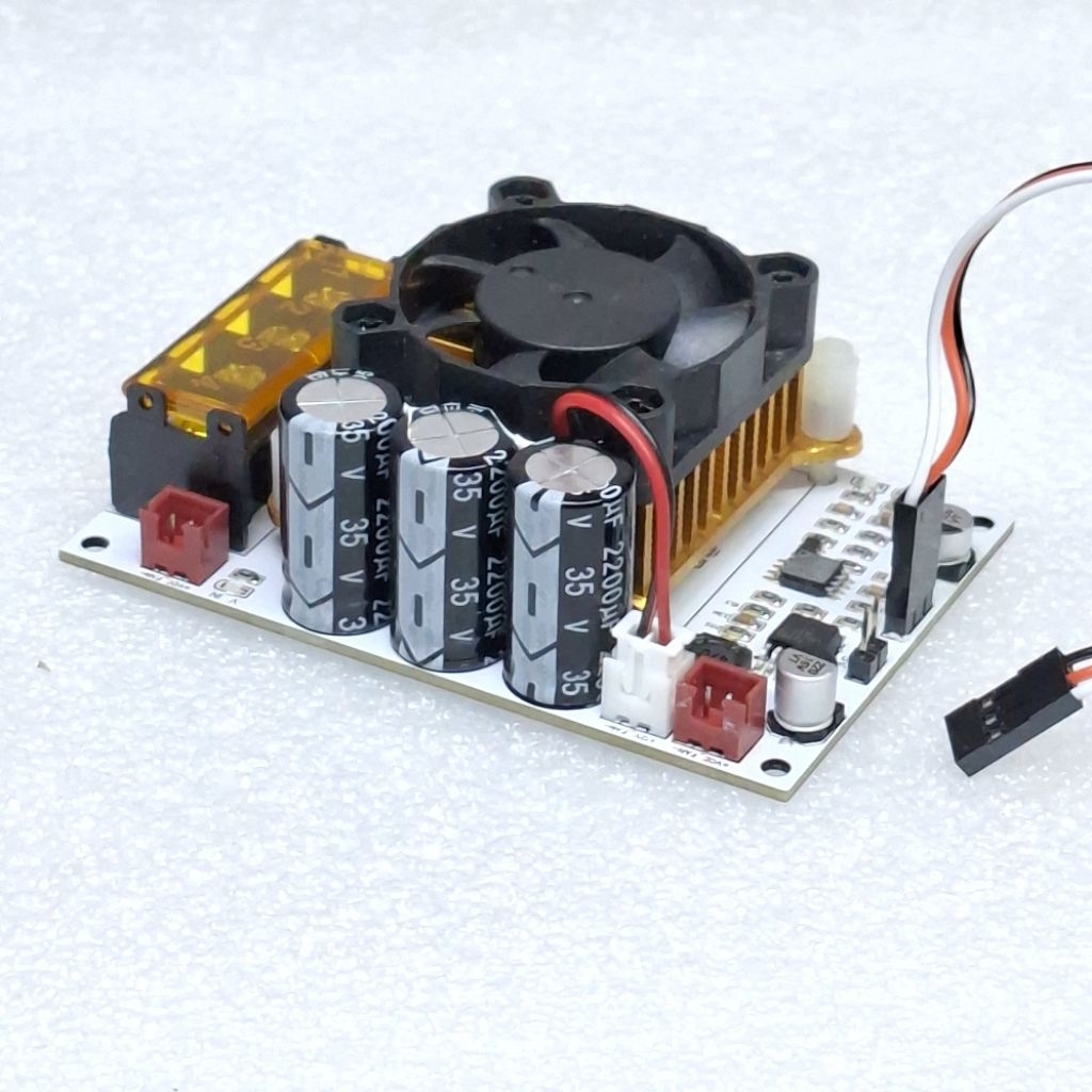 S24ESC100A บอร์ดควบคุมมอเตอร์ หมุนทางเดียว สำหรับรีโมท RC บังคับวิทยุ ทุกรุ่น บอร์ดรับสัญญาณ PPM ควบคุมมอเตอร์ PWM