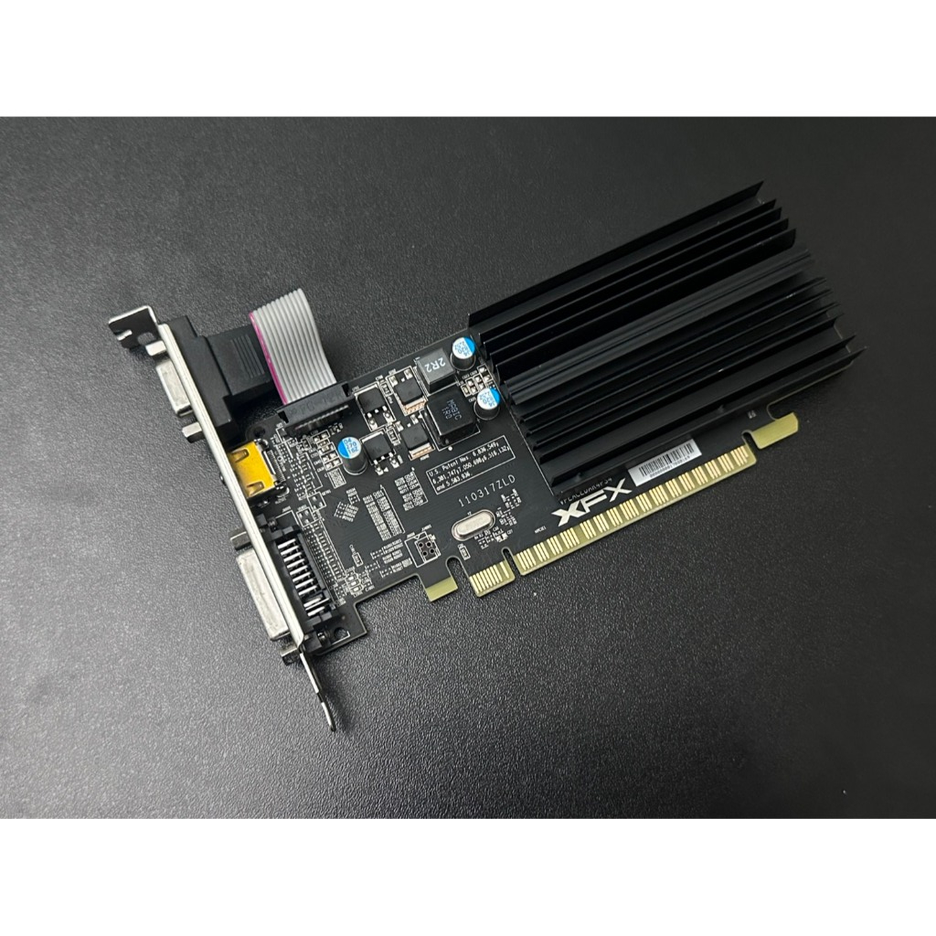 การ์ดจอ(graphic card)XFX ATI HD 5450 1GB DDR3  (ไม่ต่อไฟเพิ่ม) 1 MONTH WARANTY