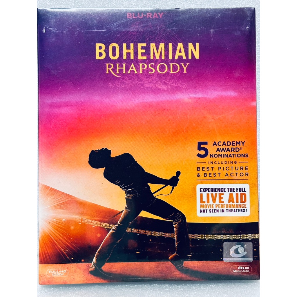 Blu-ray ปกสวม​ :​ Bohemian Rhapsody (2018) โบฮีเมียน แรปโซดี " Rami Malek, Gwilyn Lee "